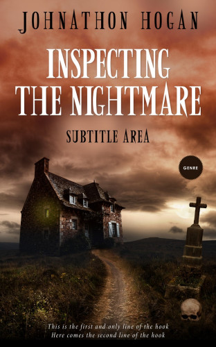 3D mockup of Eclipse #5206 - Premade Horror Book Cover | BookCoverZone