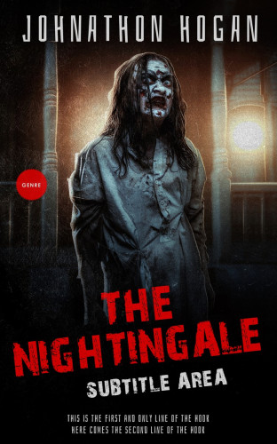 3D mockup of Contessa #5213 - Premade Horror Book Cover