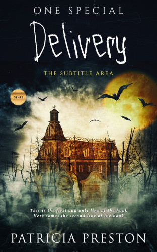 3D mockup of Sorrell Brown #5272 - Premade Horror Book Cover