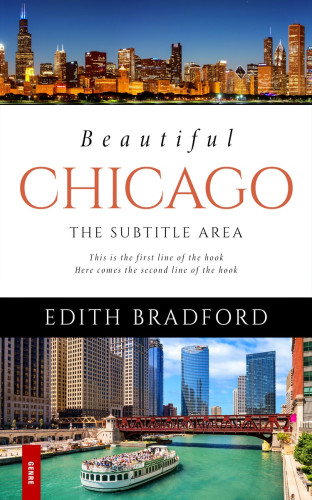 3D mockup of Ebony Clay #5358 - Premade Travel Book Cover