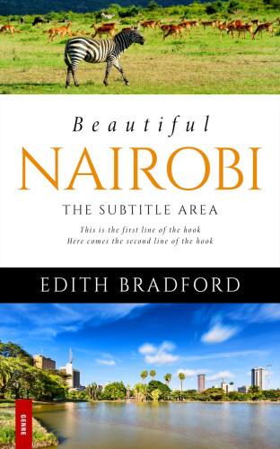 3D mockup of Husk #5376 - Premade Travel Book Cover