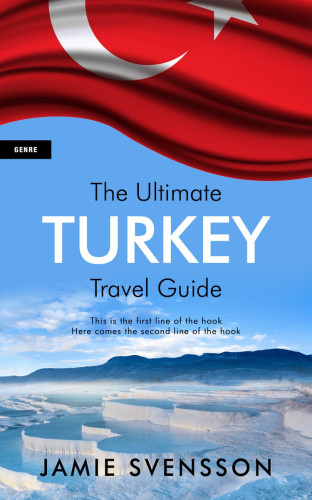 3D mockup of Danube #5390 - Premade Travel Book Cover