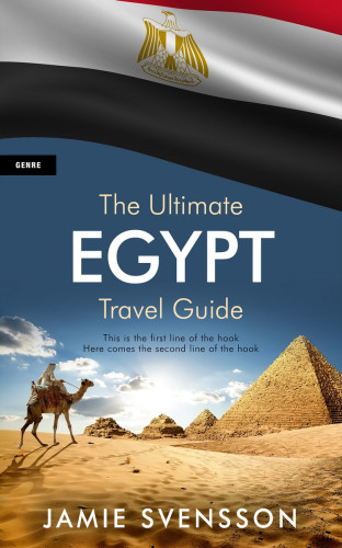 3D mockup of Blue Bayoux #5391 - Premade Travel Book Cover