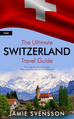 3D mockup of Polo Blue #5423 - Premade Travel Book Cover