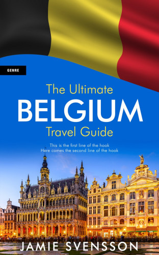 3D mockup of Denim #5431 - Premade Travel Book Cover