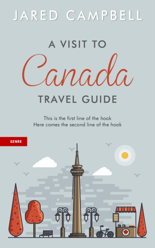 3D mockup of Tiara #5458 - Premade Travel Book Cover