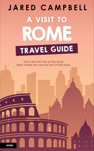 3D mockup of Tonys Pink #5466 - Premade Abstract Book Cover