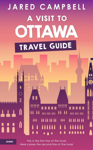 3D mockup of Contessa #5478 - Premade Travel Book Cover