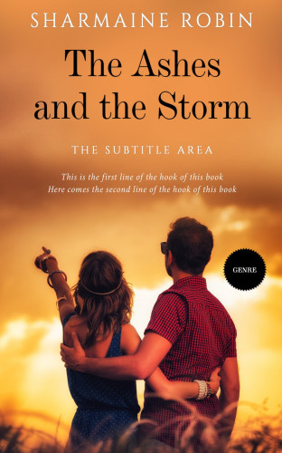 3D mockup of Raw Sienna #5695 - Premade Romance Book Cover