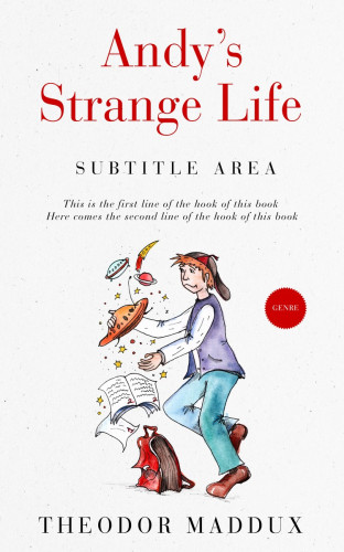 3D mockup of Wild Sand #5784 - Premade Teen & Young Adult Book Cover