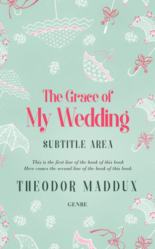 3D mockup of Edgewater #5790 - Premade Abstract Book Cover