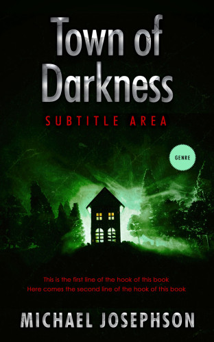 3D mockup of Midnight Moss #5818 - Premade Horror Book Cover