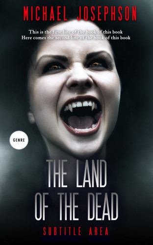 3D mockup of Cold Turkey #5825 - Premade Horror Book Cover