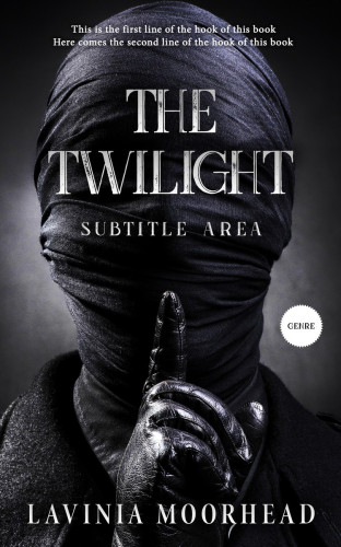 3D mockup of Woodsmoke #5833 - Premade Horror Book Cover