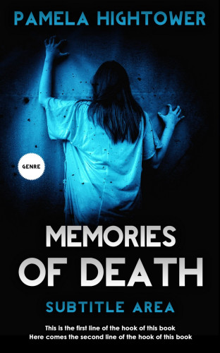 3D mockup of Ebony #5847 - Premade Mystery & Thriller & Suspense Book Cover