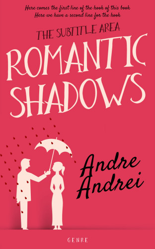 3D mockup of Cerise Red #6008 - Premade Romance Book Cover