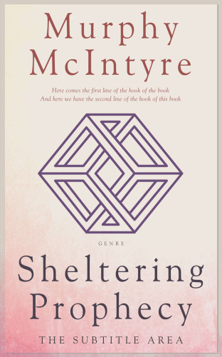 3D mockup of Bizarre #6104 - Premade Abstract Book Cover