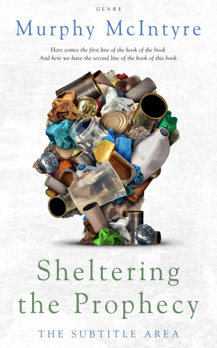 3D mockup of Cape Cod #6119 - Premade Abstract Book Cover