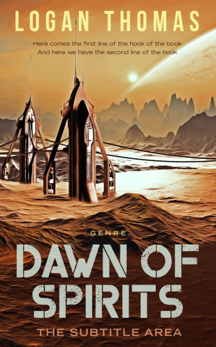 3D mockup of Muddy Waters #6216 - Premade Science Fiction Book Cover