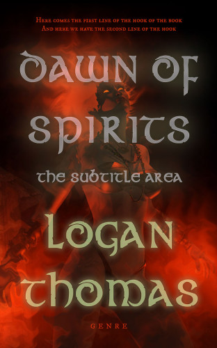 3D mockup of Sambuca #6246 - Premade Fantasy Book Cover