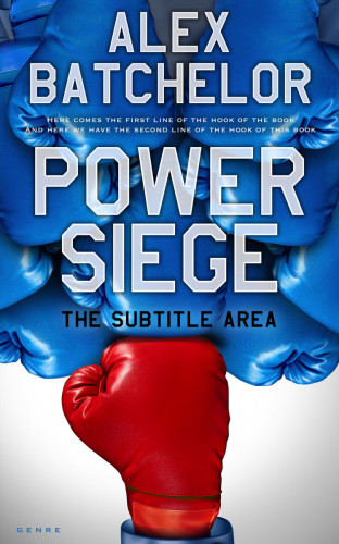 3D mockup of Tory Blue #6541 - Premade Action & Adventure Book Cover