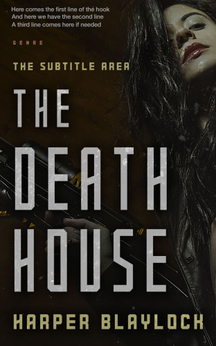 3D mockup of Oil #6836 - Premade Mystery & Thriller & Suspense Book Cover