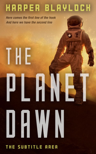 3D mockup of Wood Bark #6848 - Premade Science Fiction Book Cover