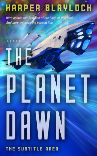 3D mockup of St Tropaz #6850 - Premade Science Fiction Book Cover