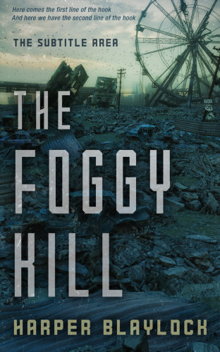 3D mockup of Bud #6857 - Premade Apocalyptica Book Cover