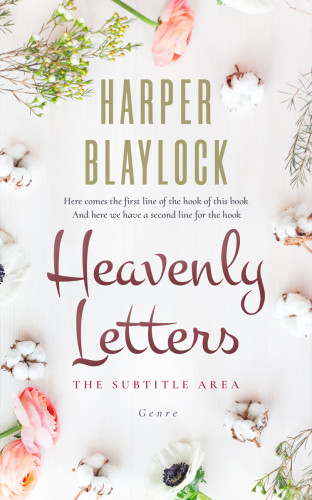 3D mockup of Ebb #6918 - Premade Romance Book Cover