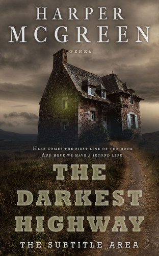 3D mockup of Mondo #7027 - Premade Horror Book Cover