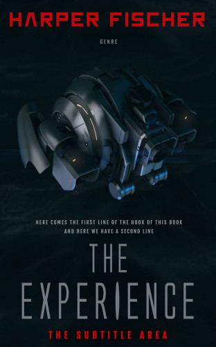 3D mockup of Firefly #7081 - Premade Science Fiction Book Cover