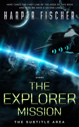 3D mockup of Firefly #7085 - Premade Apocalyptica Book Cover