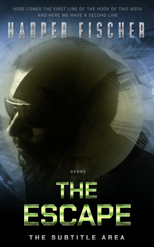 3D mockup of Heavy Metal #7091 - Premade Business Book Cover