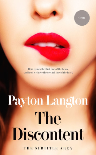 3D mockup of Givry #7224 - Premade Chick Lit Book Cover