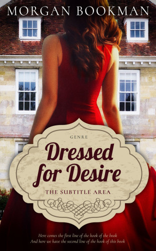 3D mockup of Coffee Bean #7270 - Premade Romance Book Cover