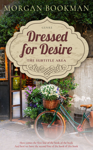 3D mockup of Soft Amber #7271 - Premade Literary Fiction Book Cover