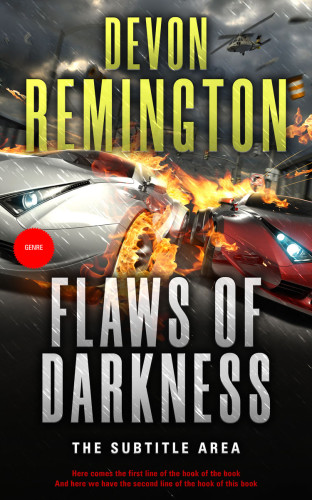 3D mockup of Brandy #7385 - Premade Action & Adventure Book Cover