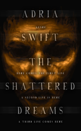 3D mockup of Asphalt #7408 - Premade Horror Book Cover