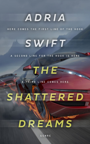 3D mockup of Scarpa Flow #7415 - Premade Teen & Young Adult Book Cover