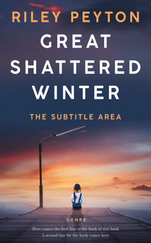 3D mockup of Bright Gray #7428 - Premade Literary Fiction Book Cover