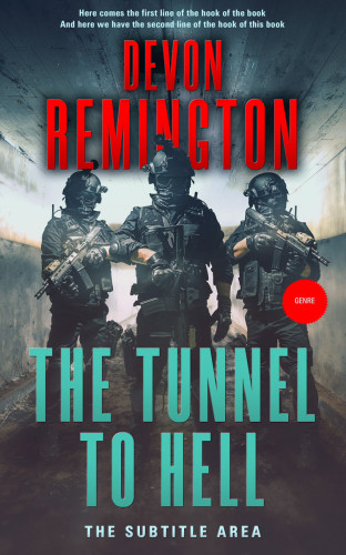 3D mockup of Bright Gray #7510 - Premade Mystery & Thriller & Suspense Book Cover