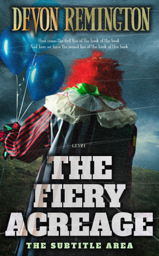 3D mockup of Outer Space #7551 - Premade Horror Book Cover