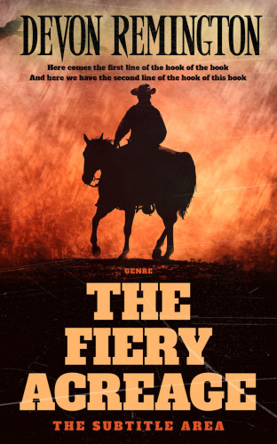 3D mockup of Asphalt #7561 - Premade Surreal Book Cover