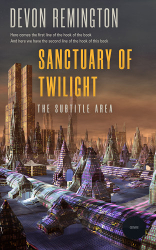 3D mockup of Tundora #7612 - Premade Science Fiction Book Cover