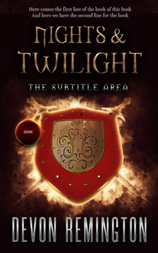 3D mockup of Twine #7638 - Premade Historical Book Cover