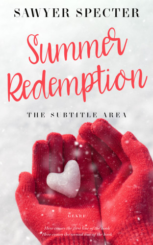 3D mockup of Brick Red #7832 - Premade Romance Book Cover