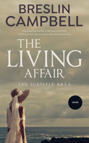 3D mockup of Pale Oyster #7902 - Premade Romance Book Cover