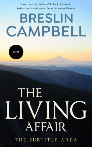 3D mockup of Bunker #7914 - Premade Travel Book Cover