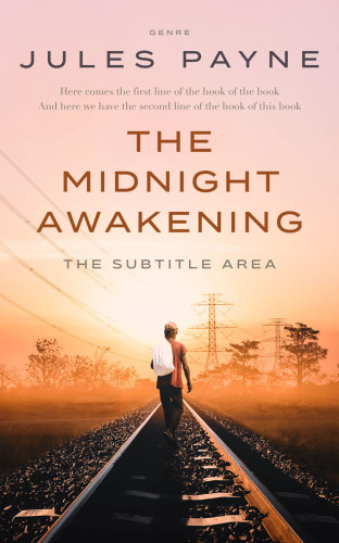 3D mockup of Cocoa Brown #7945 - Premade Travel Book Cover